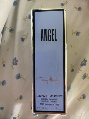 Thierry Mugler Silver and Light Blue Branded Box